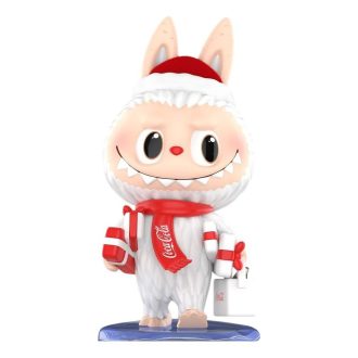 Pop Mart x Coca-Cola The Monsters Labubu-figur ”Presentleverans”