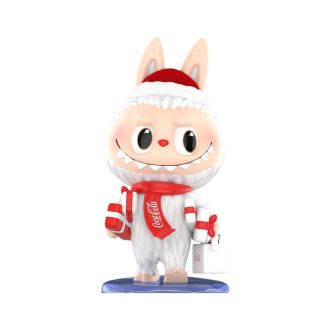 Pop Mart x Coca-Cola The Monsters Labubu-figur ”Presentleverans”