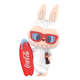 Pop Mart x Coca-Cola The Monsters Labubu-figur ”Surfa med mig”