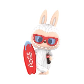Pop Mart x Coca-Cola The Monsters Labubu-figur ”Surfa med mig”