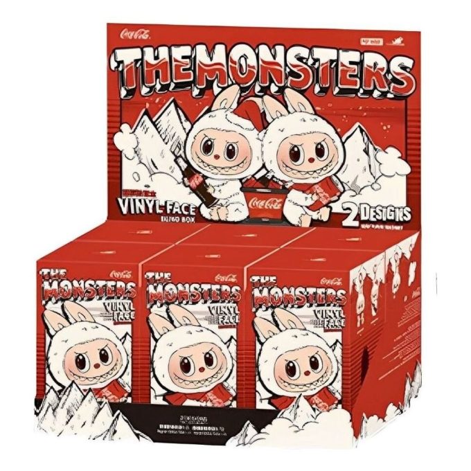 Pop Mart x Coca Cola The Monsters Labubu Förseglad Etui (6 Blindlådaes)