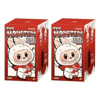 Pop Mart x Coca Cola The Monsters Labubu förseglad låda (2 blinda lådor)