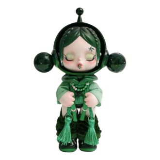 Pop Mart x Crocs Skullpanda OOTD-figur