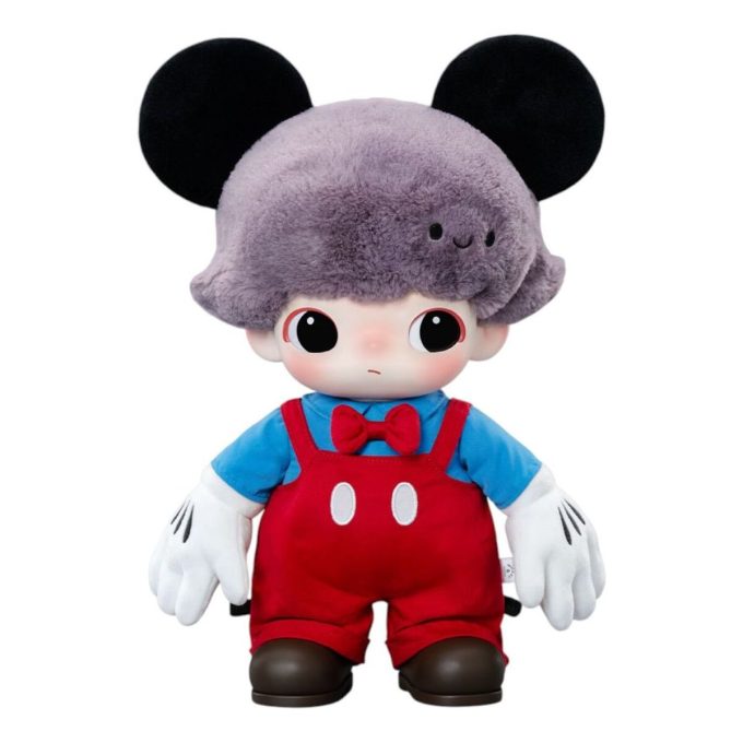 Pop Mart x Disney Dimoo World Musse Pigg Vinyl Plyschväska
