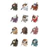 Pop Mart x Kow Yokoyama MA.K.The Monsters Labubu Förseglat fodral (12 blinda lådor)