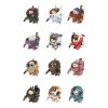 Pop Mart x Kow Yokoyama MA.K.The Monsters Labubu Förseglat fodral (12 blinda lådor)