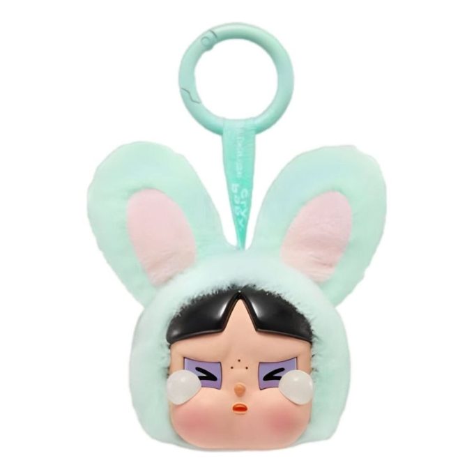 Pop Mart x Powerpuff Girls CryBaby Bunny Buttercup-hängsmycke