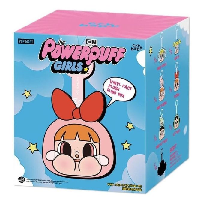 Pop Mart x Powerpuff Girls CryBaby Hängsmycke Förseglat Etui (1 Blindlåda)