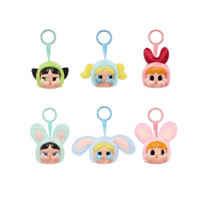 Pop Mart x Powerpuff Girls CryBaby Hängsmycke Förseglat Etui (1 Blindlåda)