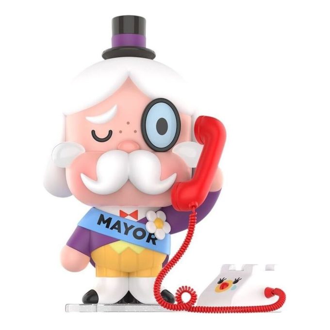 Pop Mart x Powerpuff Girls CryBaby Vinylfigurer ”Borgmästare”