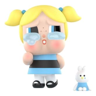 Pop Mart x Powerpuff Girls CryBaby Vinylfigurer ”Bubbles”