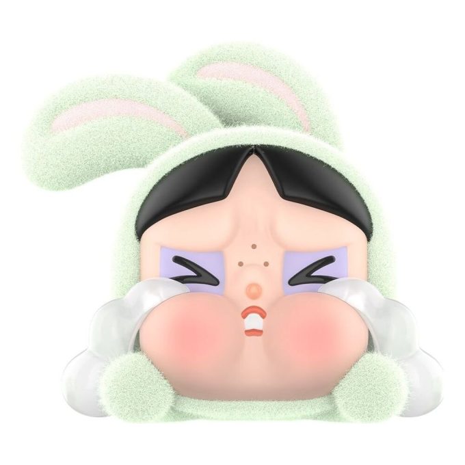 Pop Mart x Powerpuff Girls CryBaby Vinylfigurer ”Bunny Butter Cup”