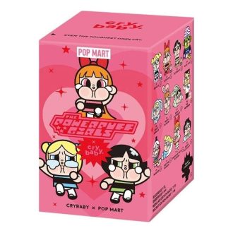 Pop Mart x Powerpuff Girls CryBaby Vinylfigurer Förseglat Etui (1 Blindlåda)