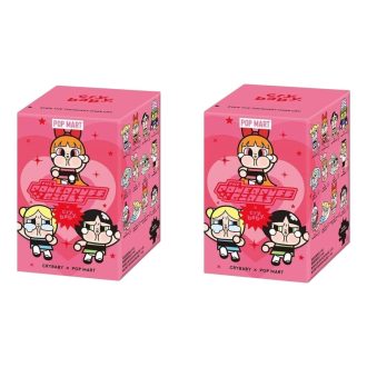 Pop Mart x Powerpuff Girls CryBaby Vinylfigurer Förseglat Etui (2 Blindlådaes)