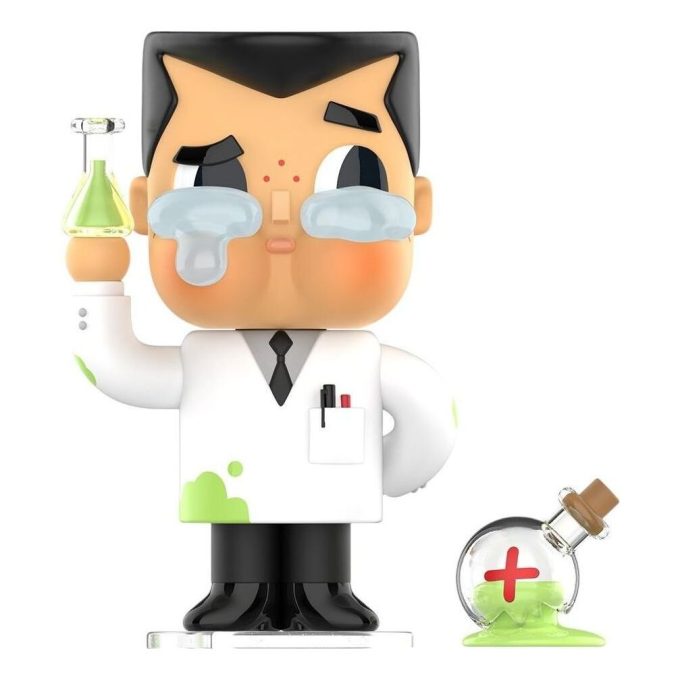 Pop Mart x Powerpuff Girls CryBaby Vinylfigurer ”Professor Utoniun”