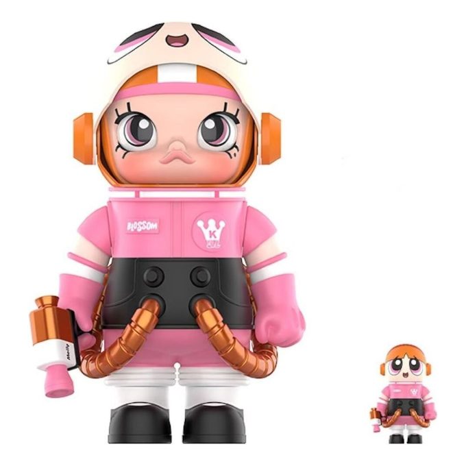Pop Mart x Powerpuff Girls Mega Space Molly Blossom 100% & 400% Set