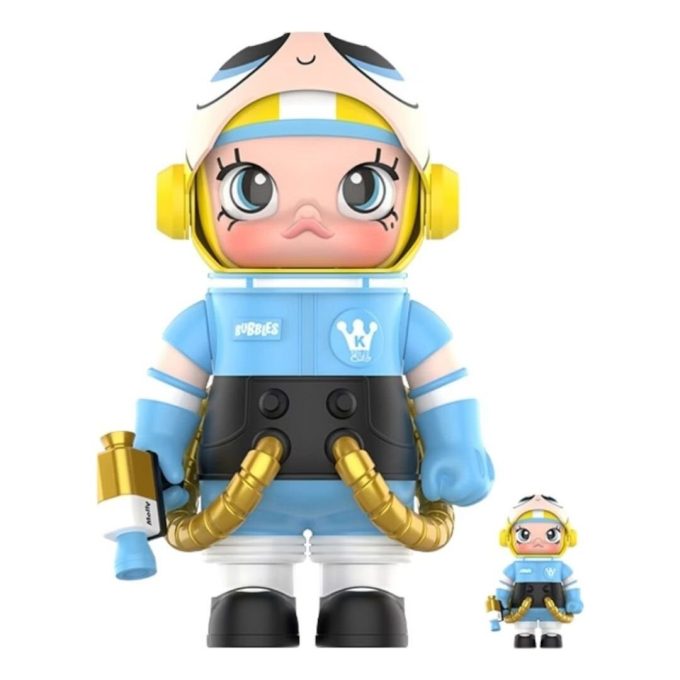 Pop Mart x Powerpuff Girls Mega Space Molly Bubbles 100% & 400% Set