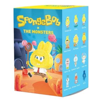 Pop Mart x Spongebob Monsters Labubu Förseglat Fodral (1 Blindlåda)