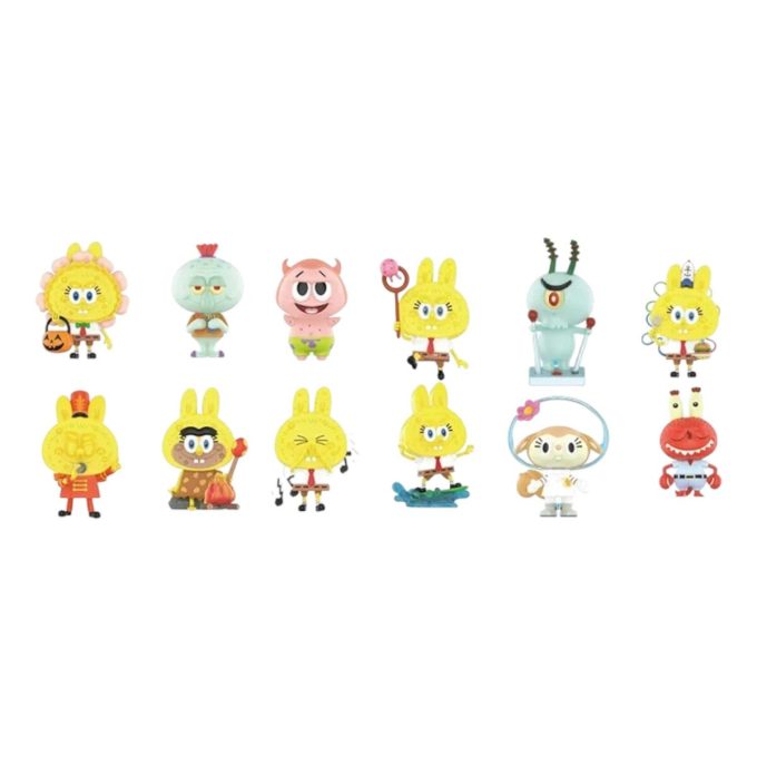 Pop Mart x Spongebob Monsters Labubu Förseglat Fodral (1 Blindlåda)