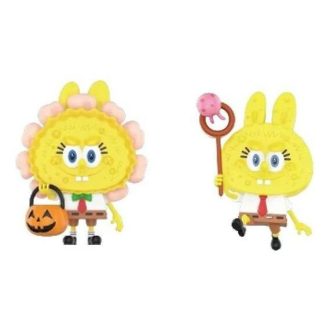 Pop Mart x Spongebob Monsters Labubu ”Jack O’Lantern och Manetfångaren”