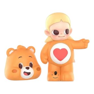 Pop Mart x Zsiga Care Bear-figurer ”Mjuk, öm hjärtbjörn”