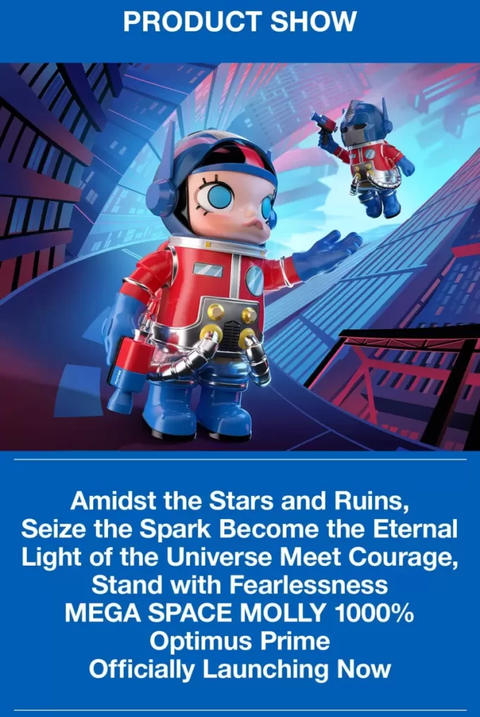 [Skanna för att köpa] MEGA SPACE MOLLY 1000% OPTIMUS PRIME