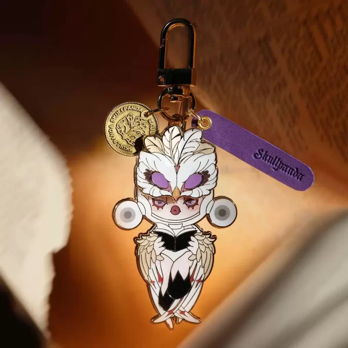 SKULLPANDA Bild av verkligheten-serien – metallnyckelring