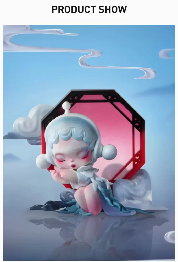 SKULLPANDA Gångfigur