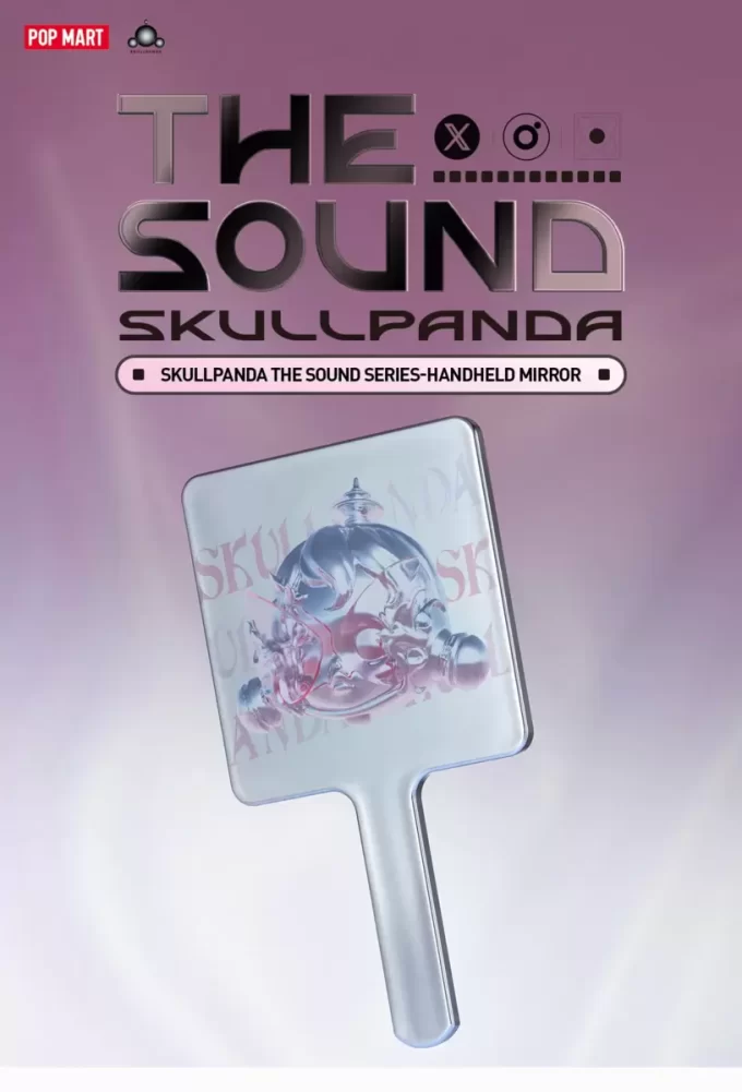 SKULLPANDA Ljudserien – Handhållen spegel