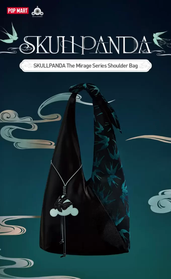 SKULLPANDA Mirage-serien axelväska