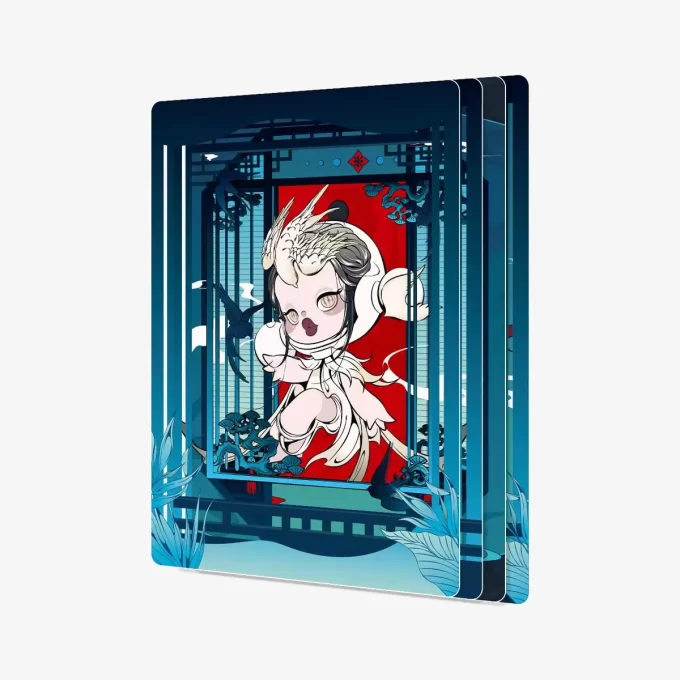 SKULLPANDA Mirage-serien Figurer Konstsamlingskort