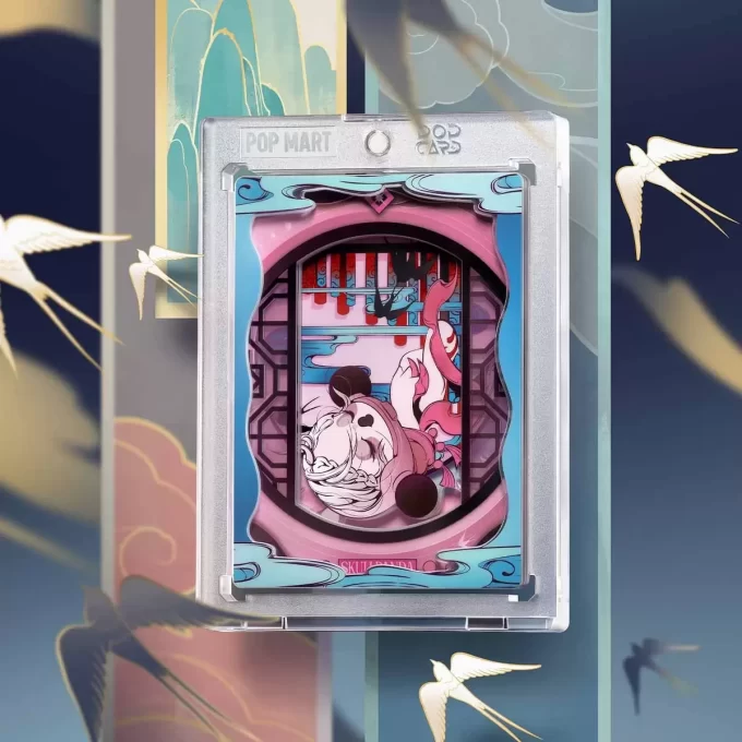 SKULLPANDA Mirage-serien Figurer Konstsamlingskort