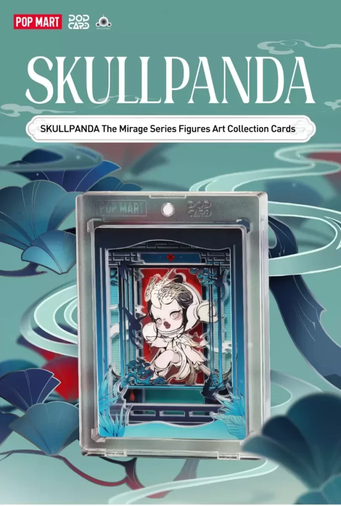 SKULLPANDA Mirage-serien Figurer Konstsamlingskort