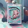SKULLPANDA Mirage-serien Figurer Konstsamlingskort