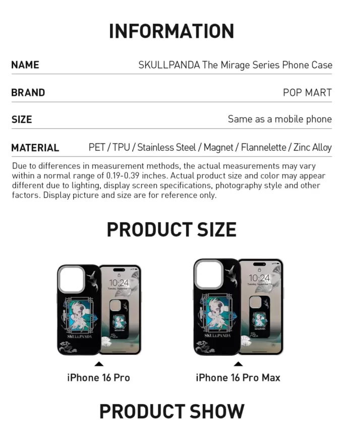 SKULLPANDA Mirage-seriens telefonskal