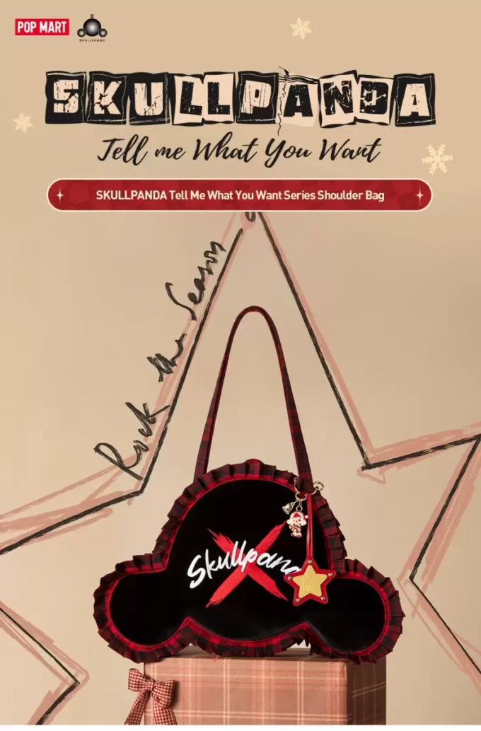 SKULLPANDA Tell Me What You Want-serien Axelväska