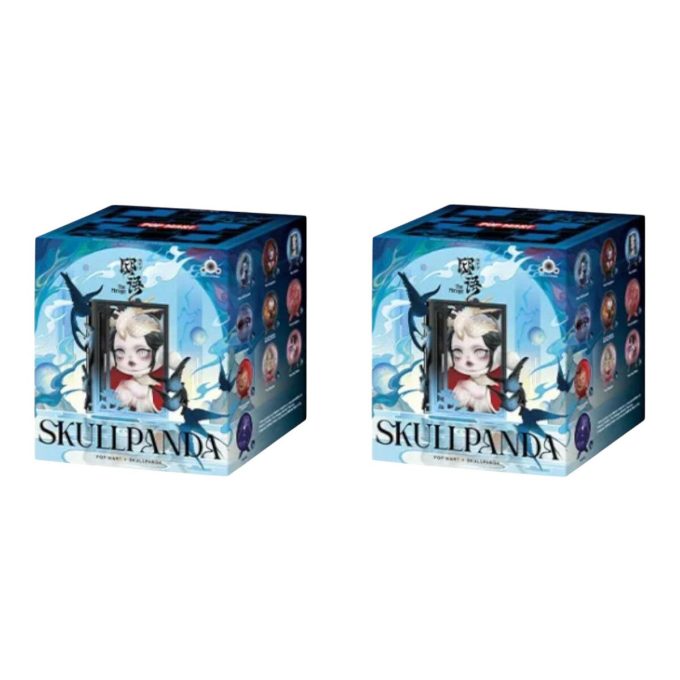 Skullpanda The Mirage-figurerna Förseglat fodral (2 blinda lådor)