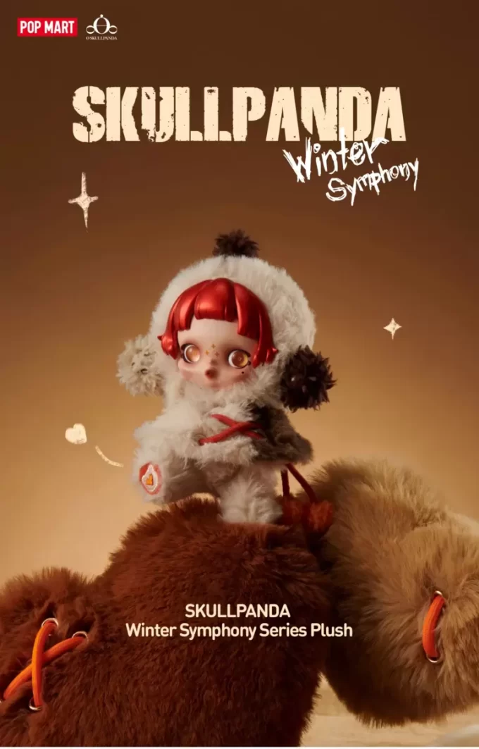 SKULLPANDA Winter Symphony Series Plysch