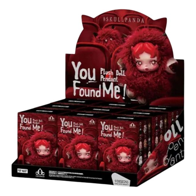 Skullpanda You Found Me Plyschdocka Hängsmycke Förseglat Etui (9 Blindlådaes)