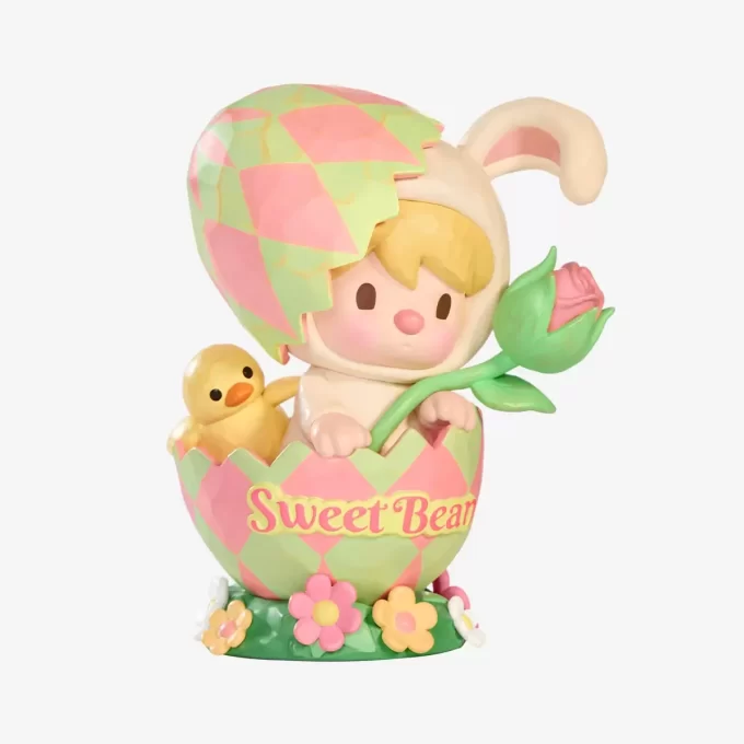 Söt böna påskharefigur