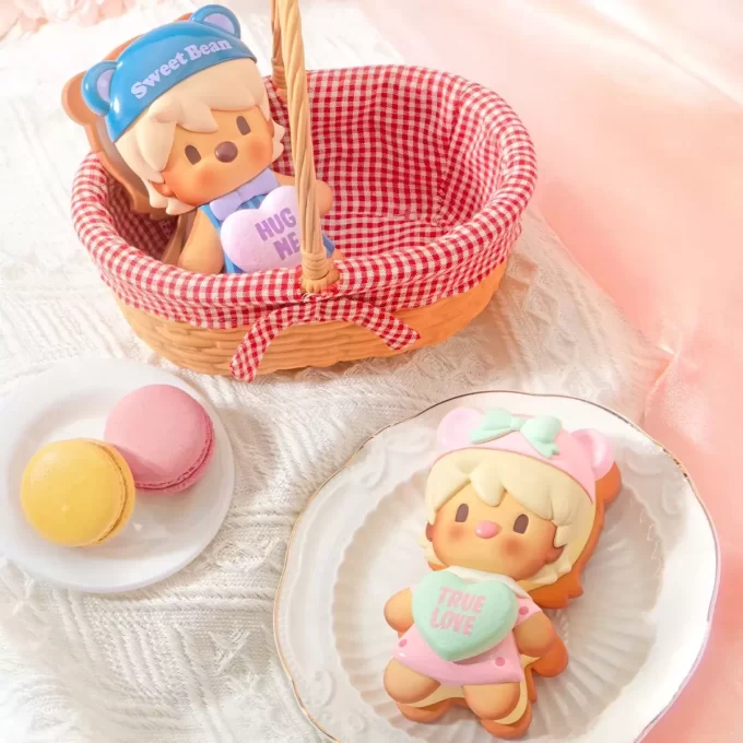 Söta bönor kakkorgfigur