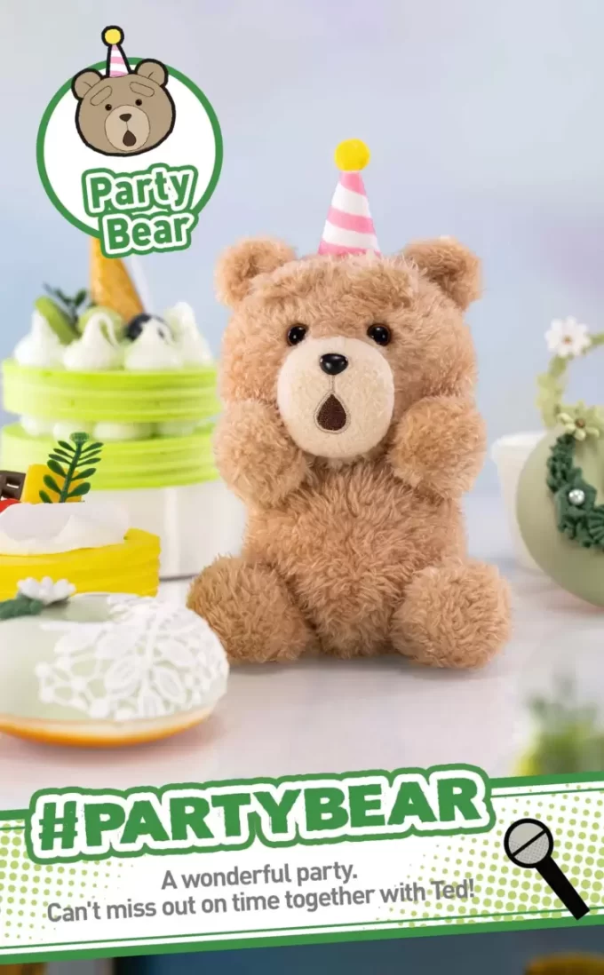 Ted2 Nallebjörn Action Plyschhänge Ted2 Nallebjörn Action Plyschhänge