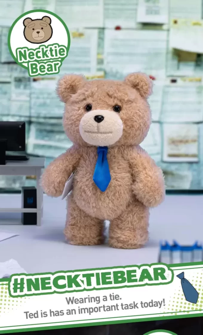 Ted2 Nallebjörn Action Plyschhänge Ted2 Nallebjörn Action Plyschhänge