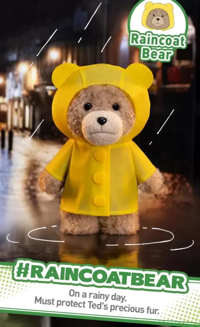 Ted2 Nallebjörn Action Plyschhänge Ted2 Nallebjörn Action Plyschhänge