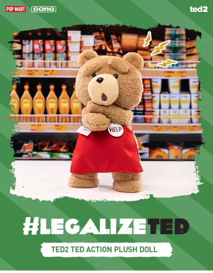Ted2-ted Actionplyschfigur