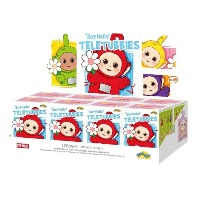 Teletubbies Say Hello-figurer i förseglat fodral (8 blinda lådor)