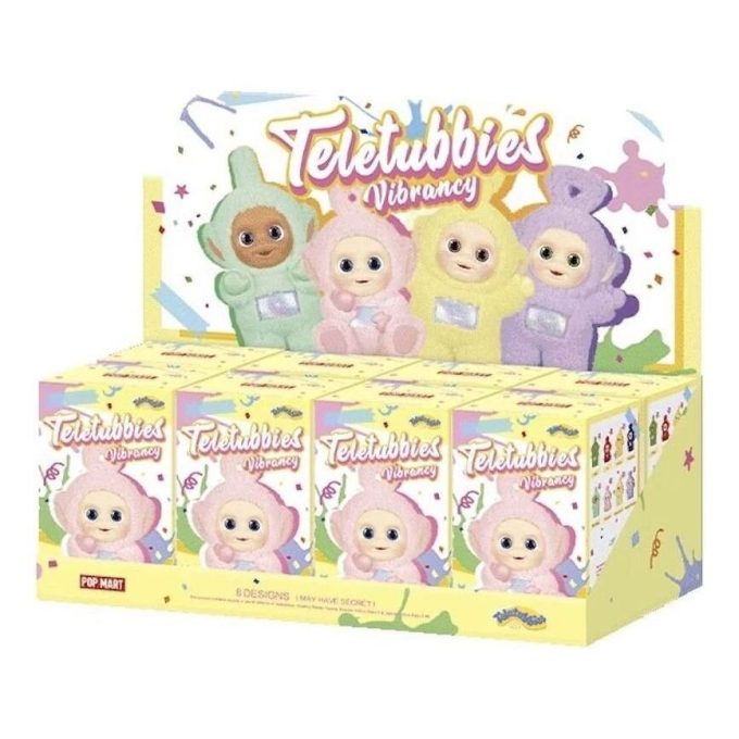 Teletubbies Vibrancy Figures Förseglat Etui (8 Blindlådaes)