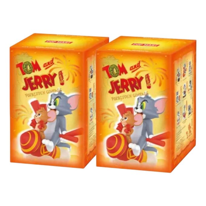Tom & Jerry Förbjuden Kompassfigurer Förseglat Etui (2 Blindaskar)