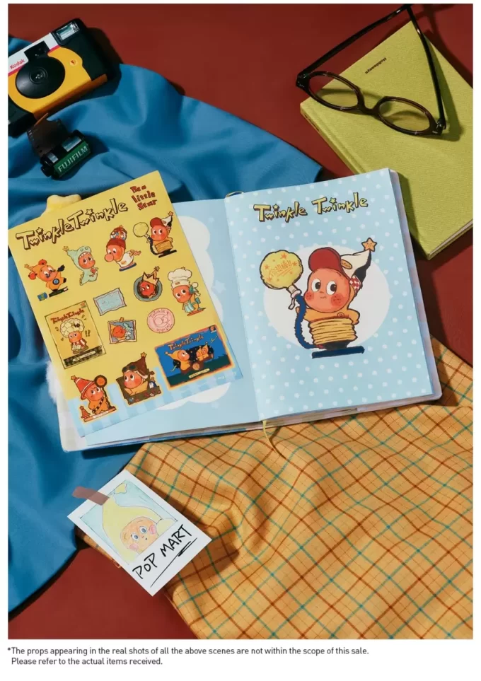 Twinkle Twinkle Be A Little Star-serien – Plyschhandböcker