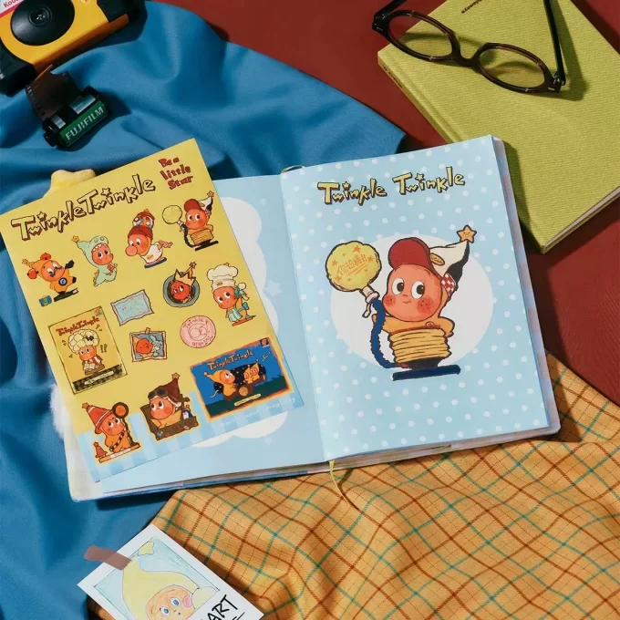 Twinkle Twinkle Be A Little Star-serien – Plyschhandböcker